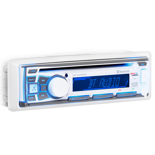 Boss Audio MR762BRGB Marine Stereo w/AM/FM/CD/BT/USB [MR762BRGB] - Stereos