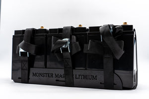 Custom Aluminum Battery Tray - Triple Tray 50ah - Accessories