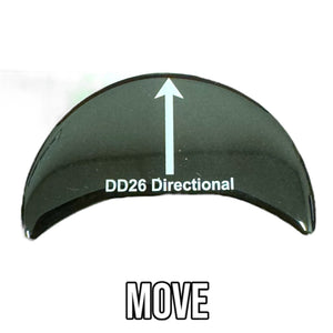 DD26 Directional Indicator Decal for your Trolling motor and Transducer - Move - Decals