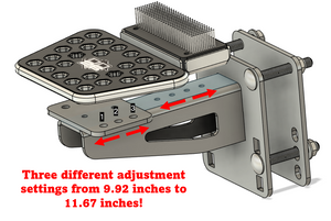 DD26 Fishing Access Step STANDARD with Kick Brush - Boat Accessory