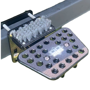 DD26 Fishing Access Step STANDARD with Kick Brush - Boat Accessory