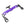 DD26 Fishing Bandit Beam - Tournament Culling BEAM - Purple - Fish Management and Culling