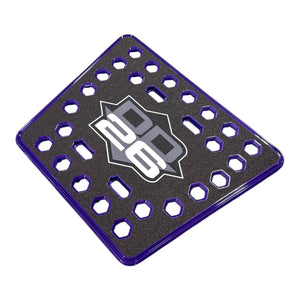 DD26 Fishing Billet Platform Step - Purple - Trailer Accessories