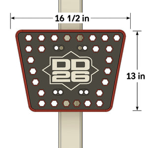 DD26 Fishing Billet Platform Step - Trailer Accessories