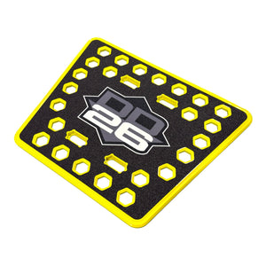DD26 Fishing Billet Platform Step - Yellow - Trailer Accessories