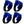 DD26 Fishing Cable KING Wire Management Keepers - Blue - Trolling Motor Accessories