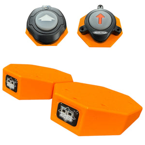 DD26 Fishing Foot Switch Riser for Shallow Water Anchor Foot Switches - Orange - Boat Accessory