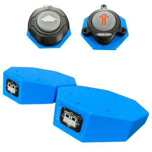DD26 Fishing Foot Switch Riser for Shallow Water Anchor Foot Switches - Blue - Boat Accessory