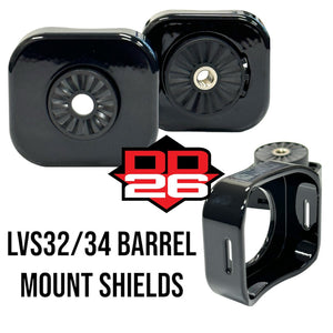 DD26 Fishing Garmin LVS32 and LVS34 Barrel Mount Shields - Boat Accessory