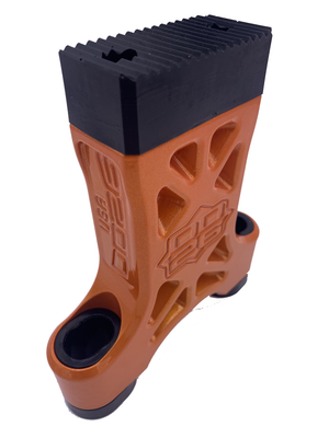 DD26 Fishing Mean Mount Motor Tote compatable with Suzuki Tohatsu & Honda Outboard Engines - Orange - Transom Savers