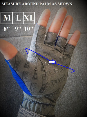 DD26 Fishing Premium Knuckle Fishing Gloves - Apparel