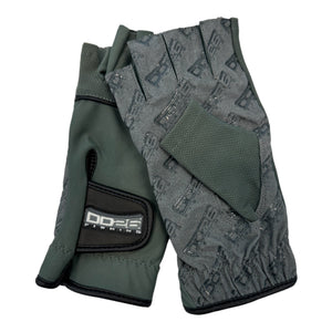DD26 Fishing Premium Knuckle Fishing Gloves - Grey / Medium - Apparel
