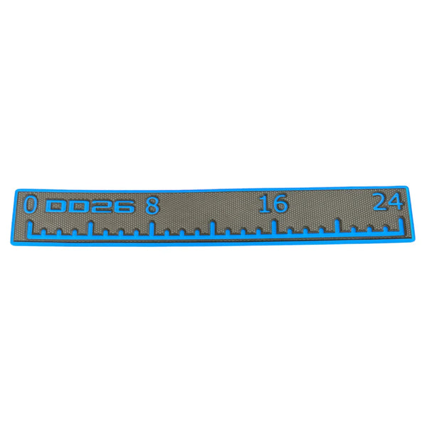 DD26 Fishing SeaDek Carpet Ruler - Blue - Fishing Accessories