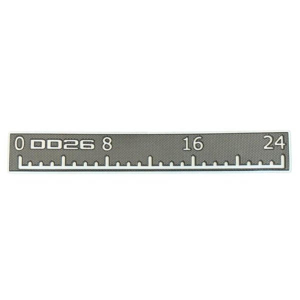 DD26 Fishing SeaDek Carpet Ruler - Silver - Fishing Accessories