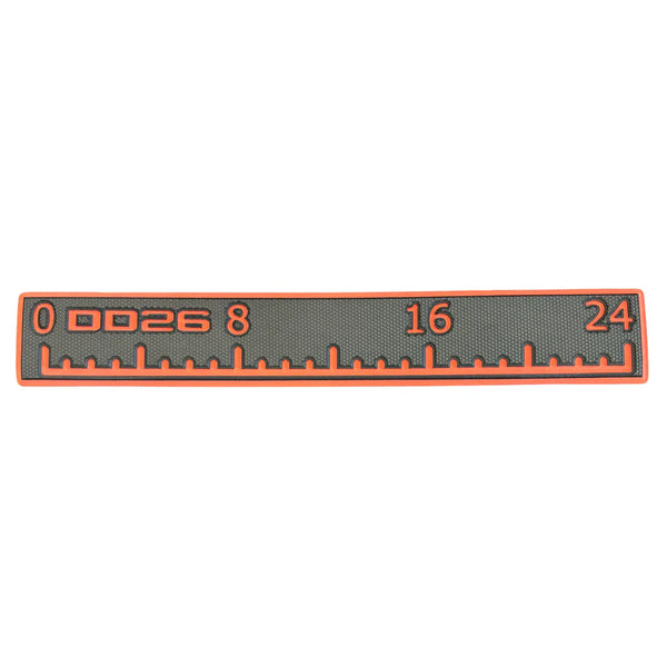 DD26 Fishing SeaDek Carpet Ruler - Orange - Fishing Accessories