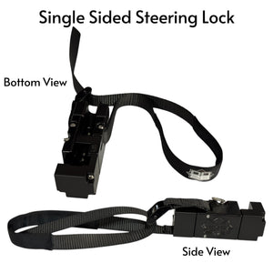 DD26 Fishing Single Side Steering Lock - Black - Transom Savers