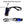 DD26 Fishing Single Side Steering Lock - Blue - Transom Savers
