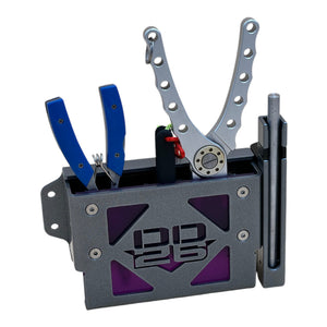 DD26 Fishing TOOL n SPOOL - Silver / Purple - Boat Accessory