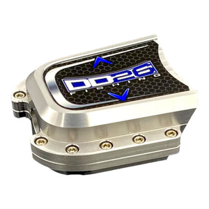 DD26 Fishing Trim Blinker Billet Box - Blue Decal / Left - Boating & Water Sports