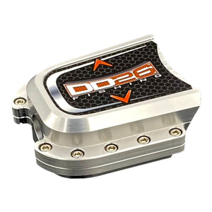 DD26 Fishing Trim Blinker Billet Box - Orange Decal / Left - Boating & Water Sports