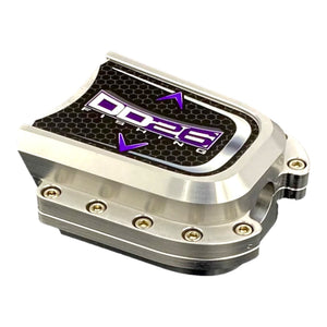 DD26 Fishing Trim Blinker Billet Box - Purple Decal / Right - Boating & Water Sports