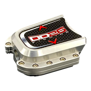 DD26 Fishing Trim Blinker Billet Box - Red Decal / Left - Boating & Water Sports