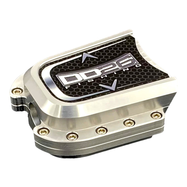 DD26 Fishing Trim Blinker Billet Box - Silver / Left - Fishing Accessories