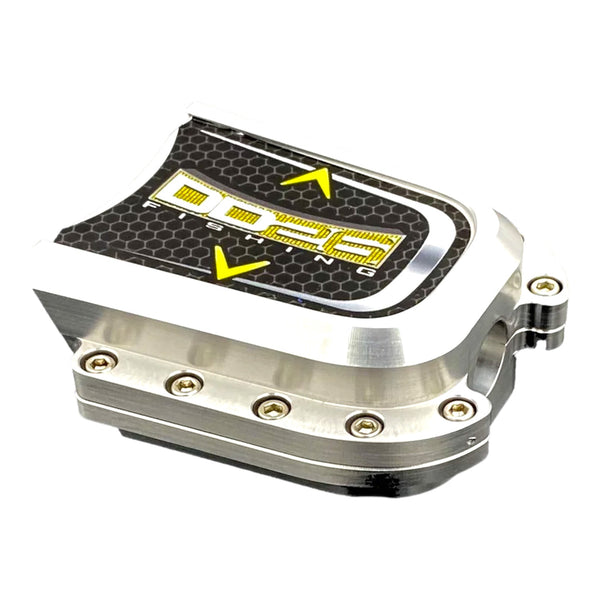 DD26 Fishing Trim Blinker Billet Box - Yellow / Right - Fishing Accessories