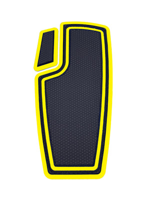 DD26 Fishing Trolling Motor Pedal Pad Garmin Force - Yellow Trim - Boat Accessory