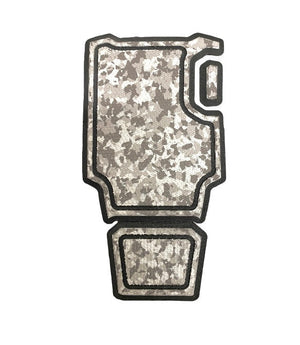 DD26 Fishing Trolling Motor Pedal Pad Lowrance Ghost - RIGHT Side Button Snow Camo - Boat Accessory