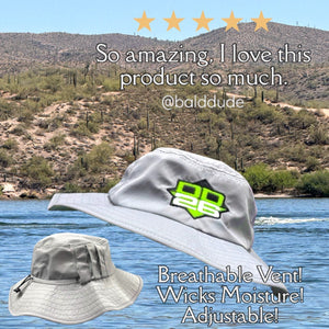 DD26 Fishing Vented Boonie Bucket Hat - Green - Apparel