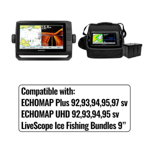DD26 Graph Accent Strips that fit select Garmin Graphs - Echomap Plus (92sv-97sv) UHD (92sv-95sv) LiveScope Ice Fishing