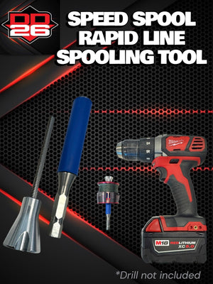 DD26 Speed Spool Rapid Line Spooling Tool - Rod Accessory