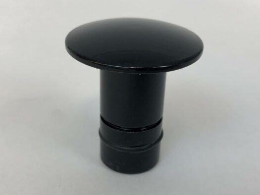 DeckPlugs – Pedestal Seat Plug 0.75 inch hole - Black - Trolling Motor Accessories