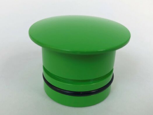 DeckPlugs – Pedestal Seat Plug 2.38 inch hole (walleye size) - Green - Trolling Motor Accessories