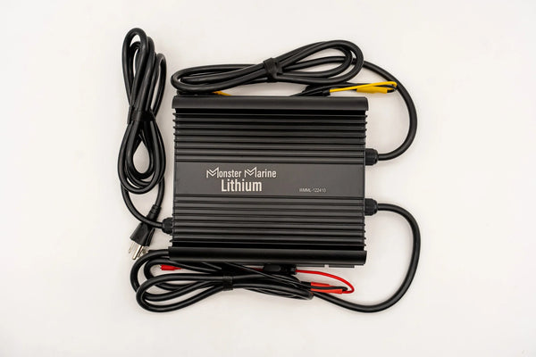 Dual 12v-24v marine waterproof lithium charger - Battery Chargers