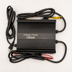 Dual 12v & 24v marine waterproof lithium charger - Chargers