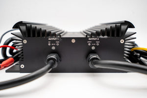Dual 12v & 24v marine waterproof lithium charger - Chargers