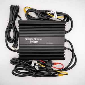 Dual 12v-36v marine waterproof lithium charger - Battery Chargers