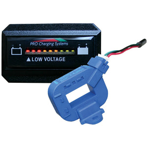 Dual Pro Lithium Battery Gauge - Single - Rectangle Horizontal Display [BFGHLITH] - Meters & Monitoring