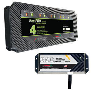 Dual Pro RS4 4 Bank Battery Charger w/2 Bank B.O.S. [RS4/BOS12V2] - Battery Chargers