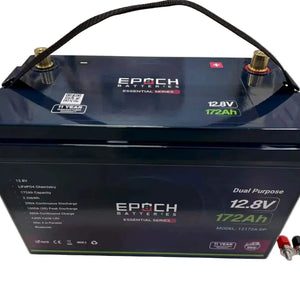 EPOCH 112V 172Ah (2.20kWh) Dual Purpose Essential Series - Group 31 LiFePO4 Battery - Lithium Battery