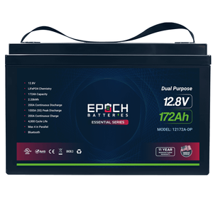 EPOCH 112V 172Ah (2.20kWh) Dual Purpose Essential Series - Group 31 LiFePO4 Battery - Lithium Battery