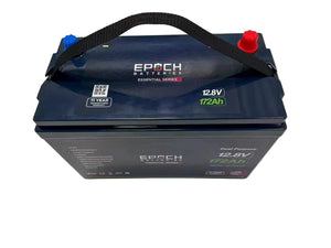EPOCH 112V 172Ah (2.20kWh) Dual Purpose Essential Series - Group 31 LiFePO4 Battery - Lithium Battery
