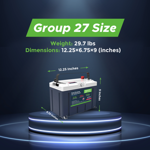 EPOCH 12V 120Ah Pro Series - Heated & Bluetooth & Victron Comms LiFePO4 Battery - Lithium Battery
