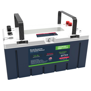 12V 300Ah Pro Series - LiFePO4 Cranking & Deep Cycle Lithium Battery (Dual Purpose) - Lithium Battery