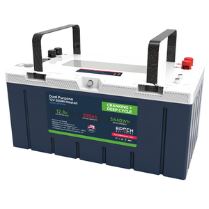 12V 300Ah Pro Series - LiFePO4 Cranking & Deep Cycle Lithium Battery (Dual Purpose) - Lithium Battery