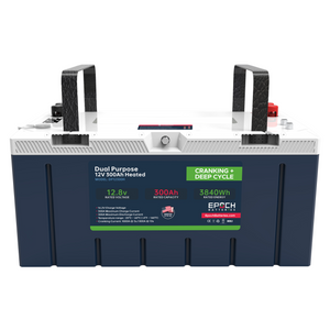 12V 300Ah Pro Series - LiFePO4 Cranking & Deep Cycle Lithium Battery (Dual Purpose) - Lithium Battery