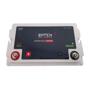 EPOCH 12V 50Ah Bluetooth LiFePO4 Battery - Lithium Battery