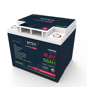 Epoch 12V 50Ah Bluetooth LiFePO4 Battery